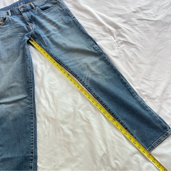 DIESEL D-Strukt Denim Jeans Size W33 L32 Blue Slim Fit Wash STRETCH - Picture 12 of 15